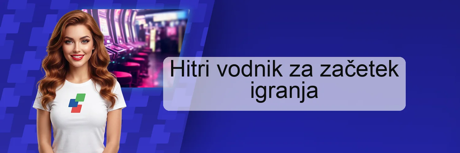 Hitri vodnik za začetek igranja Hitri vodnik za začetek igranja